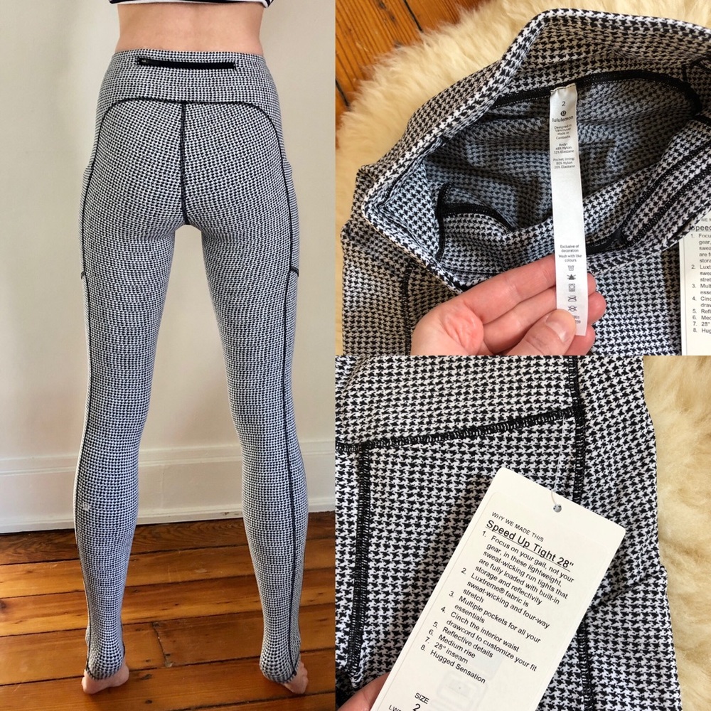 NWT Lululemon Speed Tight Pocket Leggings Teeny 2 - Picture 4 of 8